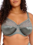 Elomi Cate Underwired Bra Three Piece Cup Embroidered Sheer Lingerie