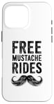 Coque pour iPhone 16 Pro Max Free Moustache Rides Moustache Face Sitting