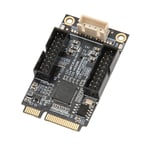 Front Mini PCIE To USB 3.0 Expansion Card Dual 19 Pin Plug And Play Mini PCIE