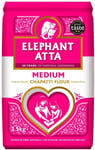 Elephant - Medium Chapatti Flour- (medium atta) - 1.5kg - (pack of 2)