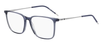 Lunettes de Vue HUGO HG 1288 B88 BLUE SILVER 52/16/145 Homme