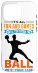 iPhone 16 Pro Funny Dodgeball game Design for a Dodgeball Player Case