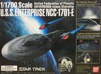 Star Trek 1/1700 U.S.s. ENTERPRISE NCC-1701-E Plastic Model Kit BANDAI 16424 NEW