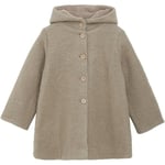 HUTTEliHUT coat hood wool w. lining – camel melange - 98/104