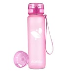 AORIN Gourde Sport - 1L - BPA-Free & Anti-Fuite Flip/Appliquer à Bouteille d'eau pour Enfant,Adultes,Salle de Sport, Sport de Plein air