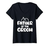 Womens Father Of The Groom Wedding Celebration Party Rehearsal V-Neck T-Shirt