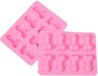 Hen Party Willy Penis Dick Silicone Mould Chocolate Fondant Jelly Ice Cube Mold