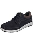 Josef Seibel Homme Baskets Basses Enrico 26, Monsieur Baskets,Largeur G (Normale),Semelle intérieure Amovible,Bleu (Indigo-Kombi),40 EU / 6.5 UK