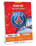 Tick'n Box - Coffret Cadeau - Divertissement - PSG Séjour - 2 Places pour 1 Match du Paris Saint-Germain + 2 Entrées PSG Stadium Tour + 1 Nuit dans Un Hôtel À Paris