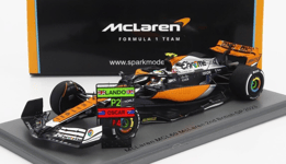 Modèle Auto F1 Échelle 1:43 Spark McLaren MCL60 Lando Norris British Gp 2023