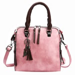 BOOM Sac à Main Femme Bandoulière Sac D'épaule Sac Fourre-Tout Sac de cours PU Cuir avec bandoulière ajustable