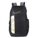 Nikes Elite Pro Basketboll Ryggsäck Skolväska Unisex Gym Sport Resväska Black Gold