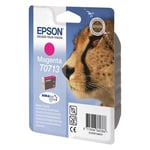 Epson T0713 - 5.5 ml - magenta - original - cartouche d'encre - pour Stylus DX9400, SX115, SX210, SX215, SX218, SX415, SX515, SX610; Stylus Office BX310, BX610