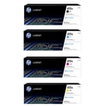 Original HP 415X High Capacity Toner Value Pack (B/C/M/Y)