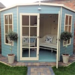 8 x 8 Wooden Corner Summerhouse