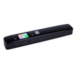 Scanner Portable Windows Mac Os Scanneur Double Rouleau USB LCD LED Pdf Jpg Noir + SD 8Go YONIS