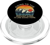 Mountain Hiker Fun Going to the Mountains is like going Home PopSockets PopGrip for MagSafe