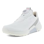 ECCO Biom H4 Boa Gore-tex Chaussures de Golf imperméables pour Femme, Béton Blanc, 39/39.5 EU