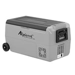 Alpicool T36 36L Glaciere Électrique à Compression, 12/24V Réfrigérateur de Voiture portable congélateur et réfrigérateur pour Maison, dortoir, Camping