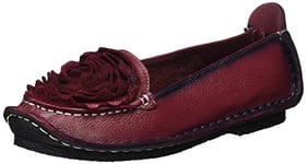 Laura Vita Femme Vicvianeo Ballerines fermées, vin-vin Rouge, 41 EU