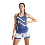 New Balance Printed Impact Run Tank Women Mörkblå XS - Fri frakt