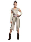 Star Wars Deluxe Rey Costume, One Colour, Size 8-10, Women