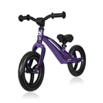 lionelo Bart Running Bike From 2 Years Up To 30Kg Magnesium Frame 12" Wheels Steering Wheel And Saddle Height Adjustable Steering Wheel Lock Footrest Carrying Handle Ultralight (BART, PURPLE)