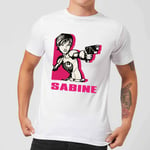 T-Shirt Homme Sabine Star Wars Rebels - Blanc - L - Blanc