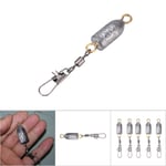 (10g)5pcs/bag For Bullet Shaped Fishing Sinkers Fishing Accessories RH