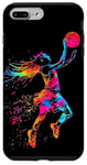 iPhone 7 Plus/8 Plus Basketball Girl Dunk Kids Youth Player Teenage Girl Women Case