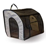 K&H Pet Products Sac de Transport de sécurité pour Animaux de Compagnie, Cage pour Chien pour Voyage en Voiture, Transport à côtés Souples pour Chiens de Taille Moyenne, Niche Portable de siège de