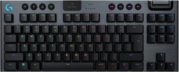 G915 TKL Clavier Bluetooth QWERTY US International Noir