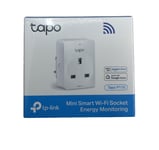 TP-Link Tapo P110 Mini Smart Wi-Fi Socket with Energy Monitoring