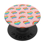 Gay And Lesbian Present Idea Queers LGBT Pride Pop Grip PopSockets Swappable PopGrip