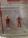 AMERICAN DIORAMA 1/43 76449 FIGURINES SET OF 2 FIGURES RACING LEGENDS 70 diecast