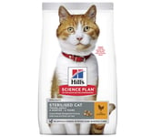 Hills Science Plan Feline Adult Sterilised Chicken - 10 kg