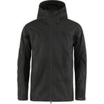 Fjällräven Men's Abisko Lite Trekking Jacket Dark Grey/Black, Dark Grey-Black, M