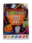 10 Halloween Colour By Numbers Mini Colouring Books Kids Activity Party Bags