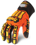 Ironclad Kong SDX2-03-M Gants de sécurité pour pétrole et gaz Orange Taille M