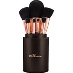 Luvia Cosmetics Brush Brush Set Golden Queen Set Rose Gold 1 Stk. (675,00 kr / 1 st.)