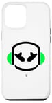 iPhone 12 Pro Max Marshmallow Headphones Face Case