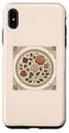 Coque pour iPhone XS Max Rose florale botanique, style bohème minimaliste, roses d'amour