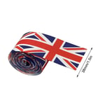 Union Jack Nauha 38mm Lippupainettu Grosgrain Nauha hiusrusetille Tekemistarvikkeet Jubilee Nauha Lippu Rannekoru Käsityöt Tee-se-itse-tarvikkeet