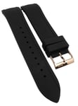 Hugo Boss Bracelet de Rechange Plastique Noir 1513342 HB.243.1.34.2852