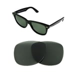 NEW POLARIZED REPLACEMENT G15 LENS FIT RAY BAN WAYFARER 2132 58mm SUNGLASSES