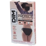 DIM Protect Culotte de règles Lavable - Slip Coton bio Flux Moyen 48/50 Menstruelle