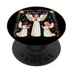 Écoutez The Herald Angels chanter une chanson de Noël PopSockets PopGrip Adhésif