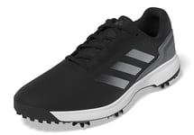 adidas Homme Traxion Response Golf Shoes Chaussures, Noyau de Fer Noir métallisé argenté, 47 1/3 EU