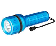 POLY POOL - PP3151 Lampe torche LED Portable - Mini lampe torche LED de travail et camping - Lampe d'urgence ou de travail en aluminium Portée de 30m avec focus ajustable - Lampe à piles avec lanière