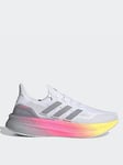 adidas Mens Running Ultraboost 5 Trainers - White, White, Size 8.5, Men